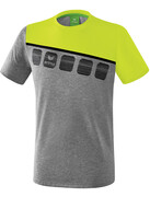 grau melange/lime pop/schwarz
