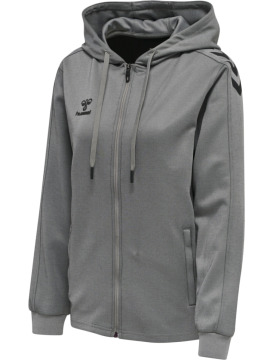 hummel hmlCORE XK POLY ZIP HOOD SWEAT WOMAN