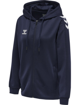 hummel hmlCORE XK POLY ZIP HOOD SWEAT WOMAN