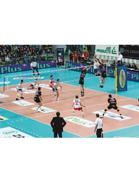 Huck Volleyball-Turniernetz 5077 DVV 1