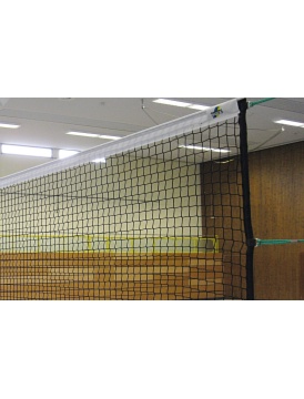 Huck Volleyball-Turniernetz in Zwirnflechttechnik mit Maschenweite 45mm